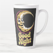Goedenacht Retro Moon Latte Mok (Rechts)