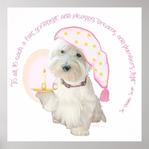Goedenacht Roze Poster