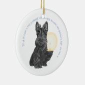 Goedenacht Schotse Terrier Keramisch Ornament (Rechts)