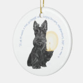 Goedenacht Schotse Terrier Keramisch Ornament (Links)