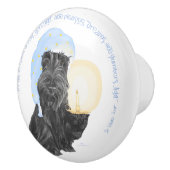 Goedenacht Scotties Keramische Knop (Rechts)