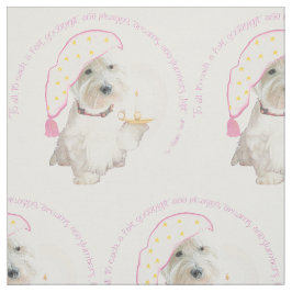 Goedenacht Westie Stof