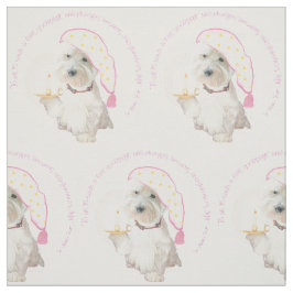 Goedenacht Westie Stof