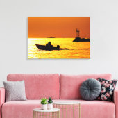Goedenavond Canvas Afdruk (Insitu (Woonkamer))