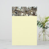 Goedenavond Cherry Blossom II Spring Sunset Briefpapier (Staand voorkant)