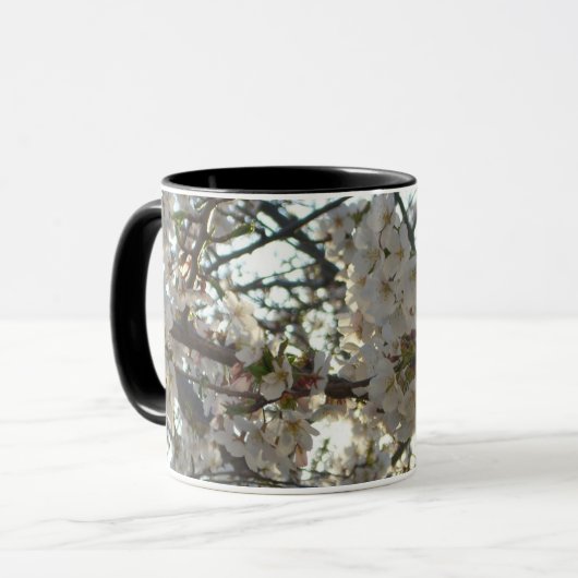 Goedenavond Cherry Blossom II Spring Sunset Mok (Voorkant links)