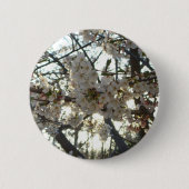 Goedenavond Cherry Blossom II Spring Sunset Ronde Button 5,7 Cm (Voorkant)