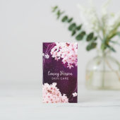 Goedenavond Cherry Blossom Professional Skin Care Visitekaartje (Staand voorkant)