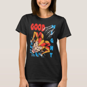 goedenavond harlequin kwaadaardig geheim masker kw t-shirt