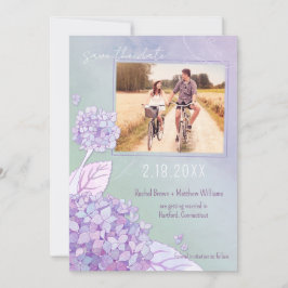 Goedenavond hydrangeas Wedding Photo Save the Date