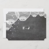 Goedenavond kartonnen lantaarn onder de sterren kaart (Achterkant)