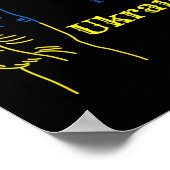 Goedenavond komen we uit Oekraïne Poster (Hoek)