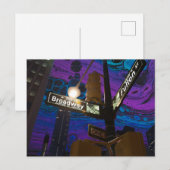 goedenavond new york briefkaart (Voorkant / Achterkant)