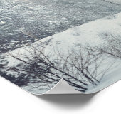 Goedenavond sneeuwval poster (Hoek)