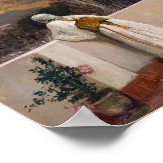 Goedenavond, Tanger | Sir John Lavery Poster (Hoek)