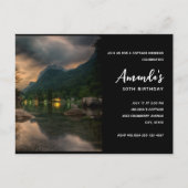 Goedenavond van de geboorte van de foto van het be uitnodiging briefkaart (Voorkant)