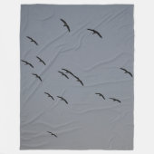Goedenavond vlucht fleece deken (Voorkant)