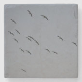 Goedenavond vlucht stenen onderzetter (Voorkant)