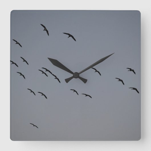 Goedenavond vlucht vierkante klok (Voorkant)