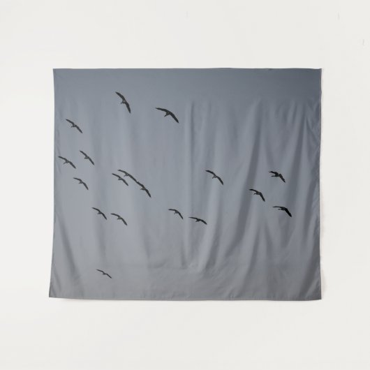 Goedenavond vlucht wandkleed (Voorkant (horizontaal))