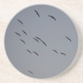 Goedenavond vlucht zandsteen onderzetter (Voorkant)