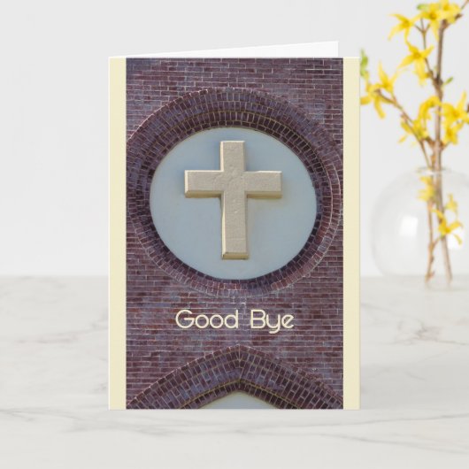 Goedendaagse kaart voor Parish Deacon (Gele Bloem)