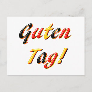 Goedendag briefkaart