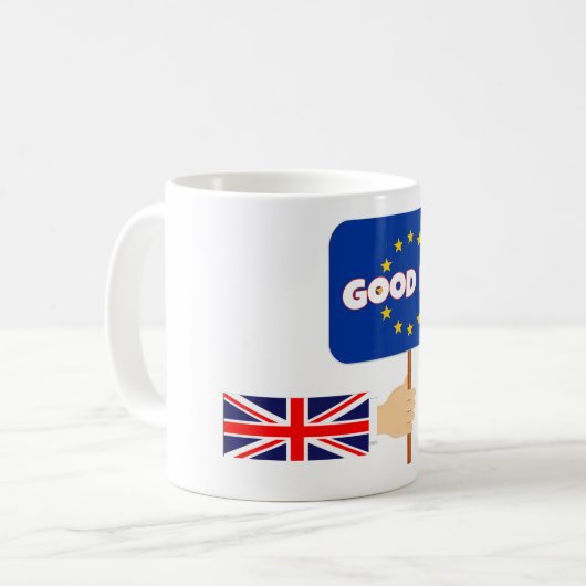 Goedendag EU Koffiemok (Voorkant links)