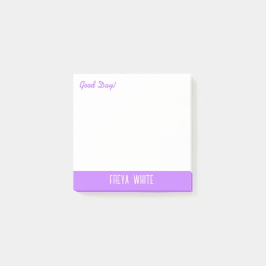 Goedendag groet post-it® notes (Voorkant)