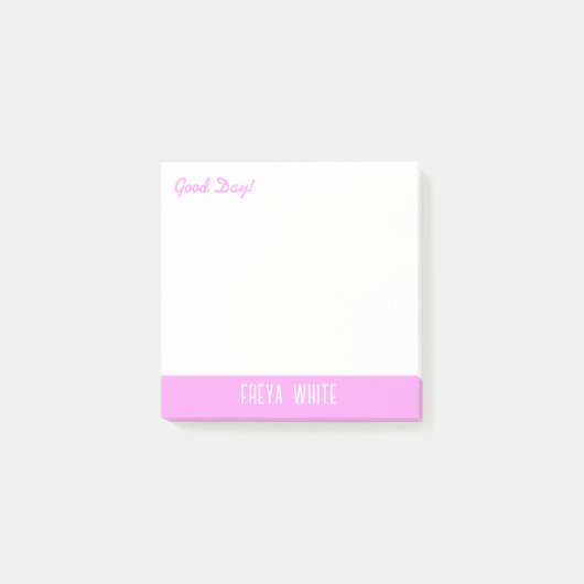 Goedendag groet post-it® notes (Voorkant)