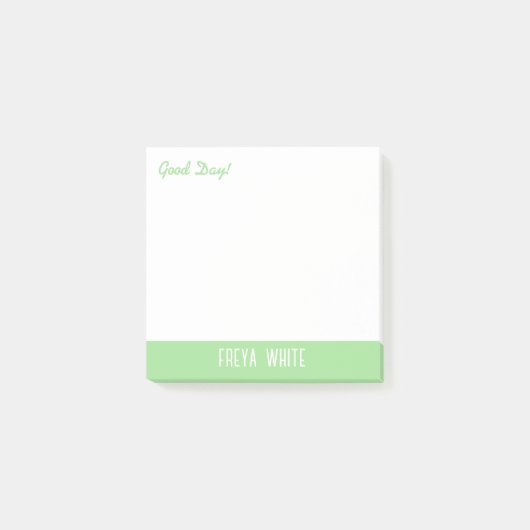Goedendag groet post-it® notes (Voorkant)