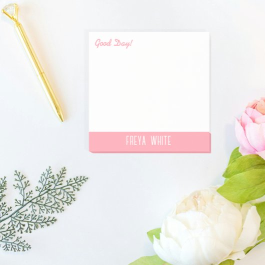 Goedendag groet post-it® notes