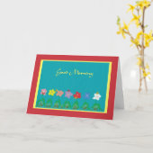 Goedendag Kaart. Kaart (Gele Bloem)