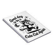 Goedendag lieve kat notitieboek (Rechterzijde)