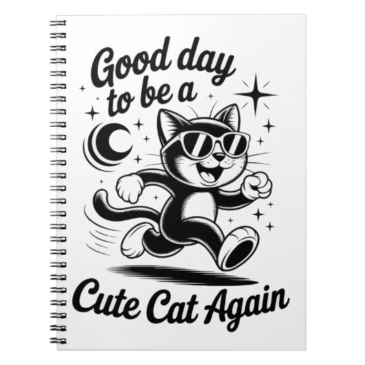 Goedendag lieve kat notitieboek (Voorkant)