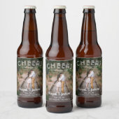 Goedendag, ooit na het huwelijk met foto's. bier etiket (Flessen)