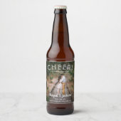 Goedendag, ooit na het huwelijk met foto's. bier etiket (Voorkant)