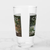 Goedendag, ooit na het huwelijk met foto's. glas (Links)