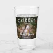 Goedendag, ooit na het huwelijk met foto's. glas (Voorkant)