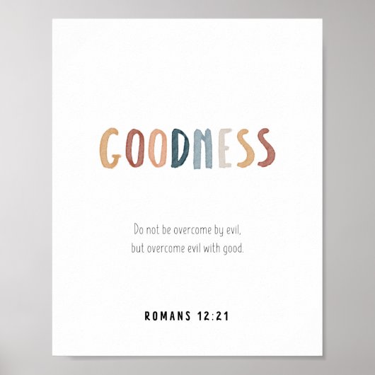 Goedenheid de vrucht van het gedistilleerde poster (Voorkant)