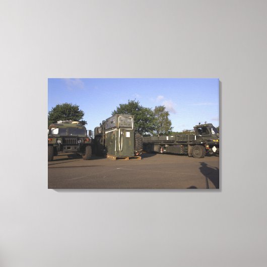 Goederen bereid canvas afdruk (Voorkant)