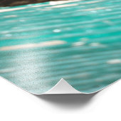 Goederen die naar het hek trekken met één oog foto afdruk (Hoek)