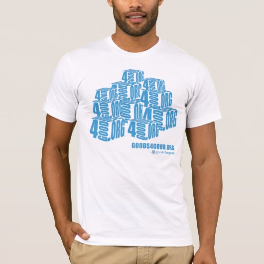 Goederen voor goede Mannen met bestemming T-shirt (Voorkant)