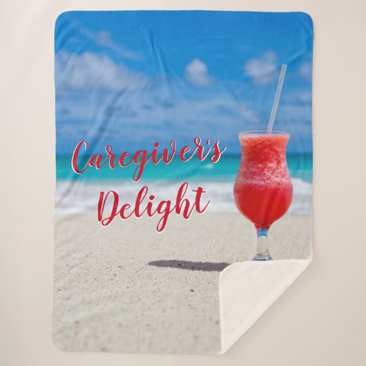 Goederenavond Sherpa Blanket Deken (Voorkant)