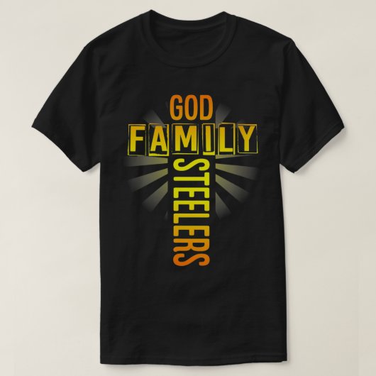 Goederenfamilie Steeler Vaderdag Gift T-shirt V (Design voorkant)