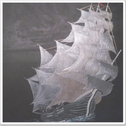 Goederenschip Sticker (Voorkant)