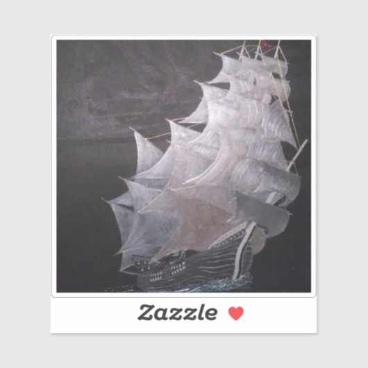 Goederenschip Sticker (Vel)