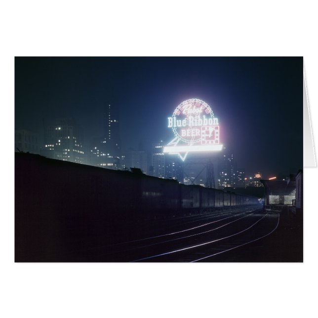 Goederentrein Chicago, 1943 (Voorkant Horizontaal)