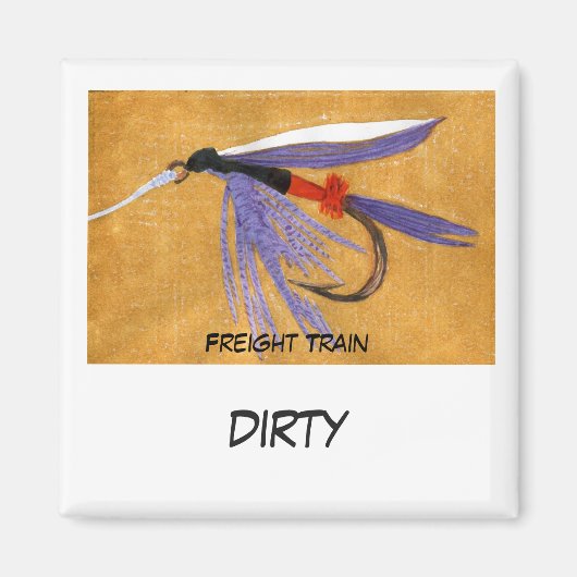 "Goederentrein" Dish Washer Status Magnet (Voorkant)