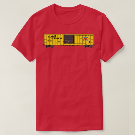 Goederentrein spoorbus t-shirt (Design voorkant)